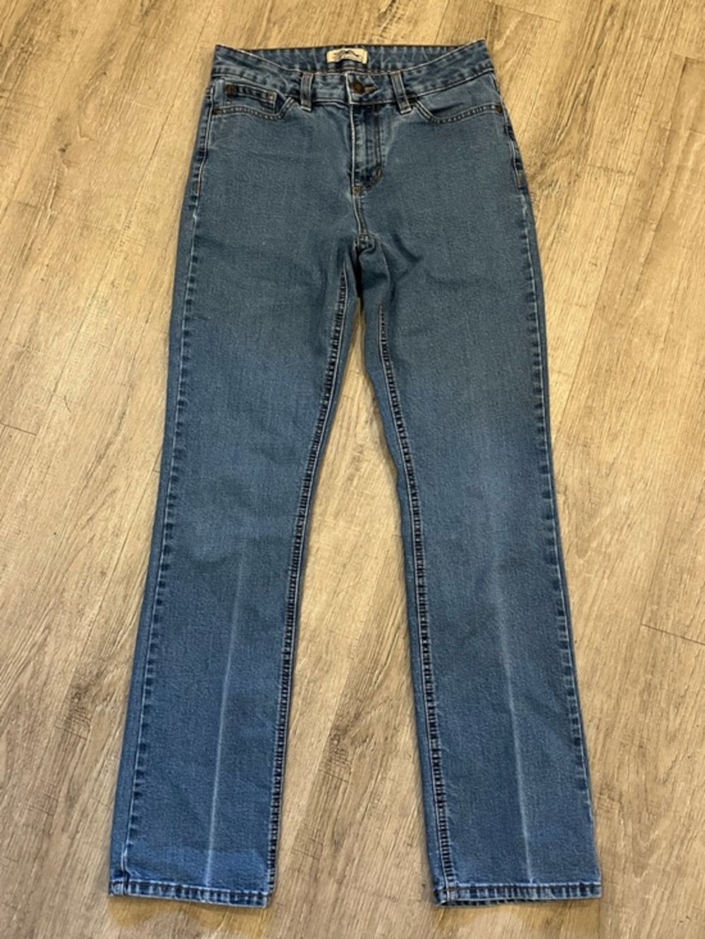 Blue Mountain Classic Straight-Leg Blue Jeans 4